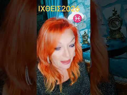 ΙΧΘΕΙΣ 2026 1ο ΕΞΆΜΗΝΟ ΓΑΜΟΙ ΕΡΩΤΕΣ ΓΝΩΡΙΜΙΕΣ ΜΕΤΆ ΔΟΥΛΕΙΑ ΦΕΎΓΕΙ ΚΡΌΝΟΣ ΚΑΙ ΠΑΕΙ ΣΤΑ ΟΙΚΟΝΟΜΙΚΆ 