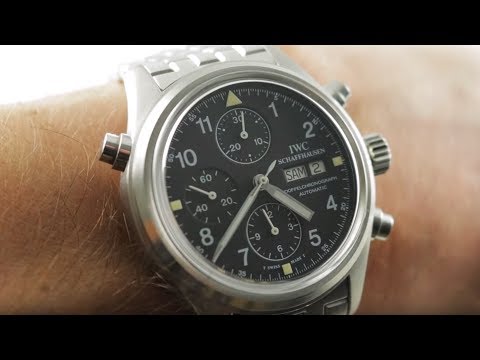 (Original!) IWC Pilot's Watch Doppelchronograph 3711-01 IWC Watch Review