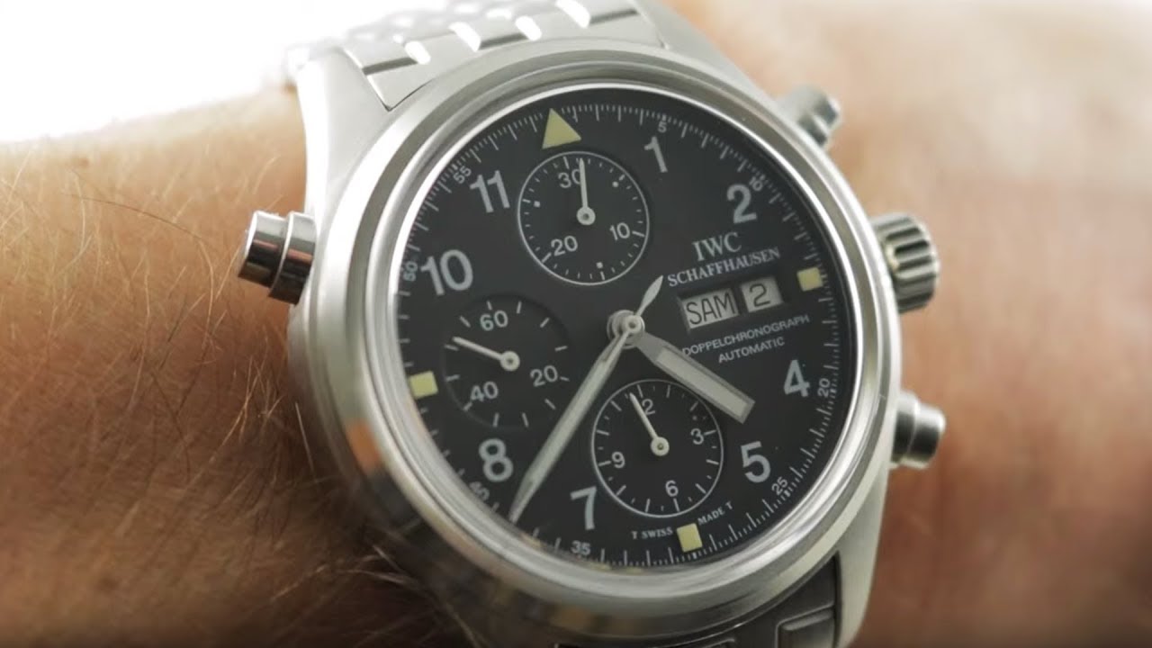 IWC Pilot's Watch Doppelchronograph 3711-01 Review ✈️