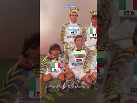 AC Parma Calcio 1913 squad 1996🔥Nations❤️#footballshorts #calcio #buffon