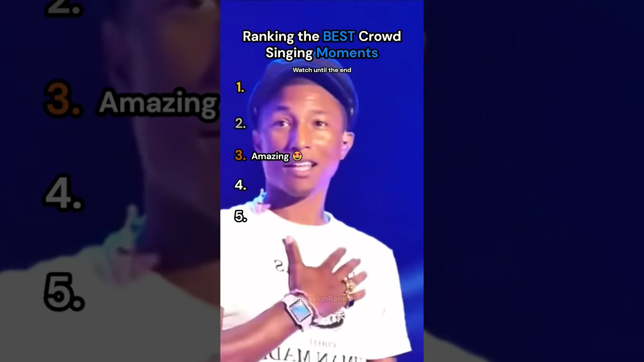 Top Crowd Singing Moments 🎤