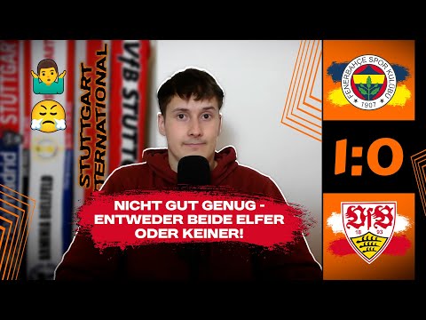 Entweder beide Elfer oder keiner 😤 Fenerbahçe Istanbul 1:0 VfB Stuttgart ⚪🔴 Nicht gut genug 🤷♂️