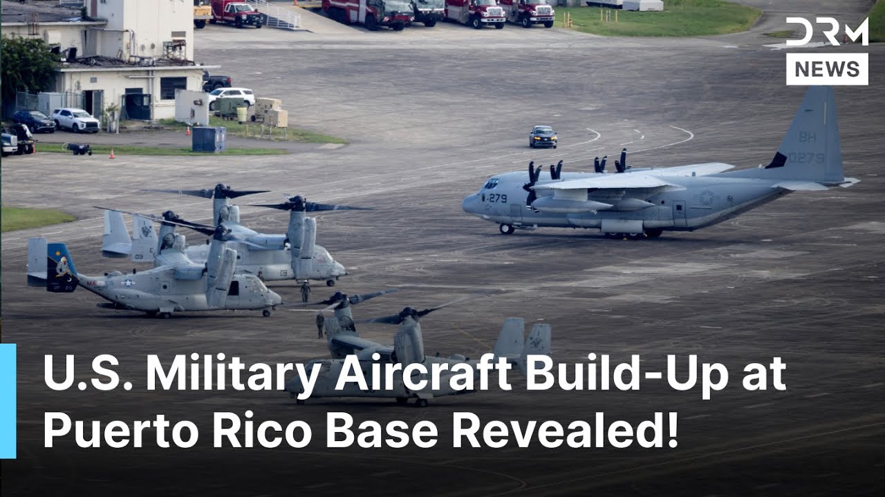 U.S. Military Deploys Aircraft to Puerto Rico Amid Venezuela Tensions 🇺🇸