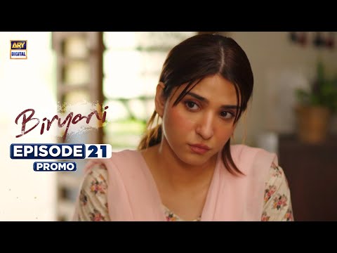Biryani Episode 21 | Promo | Khushhal Khan | Ramsha Khan | ARY Digital Drama