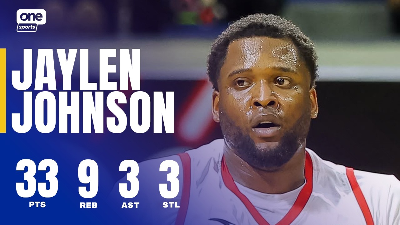 Jaylen Johnson's 33 Points Lead Rain or Shine vs. TNT