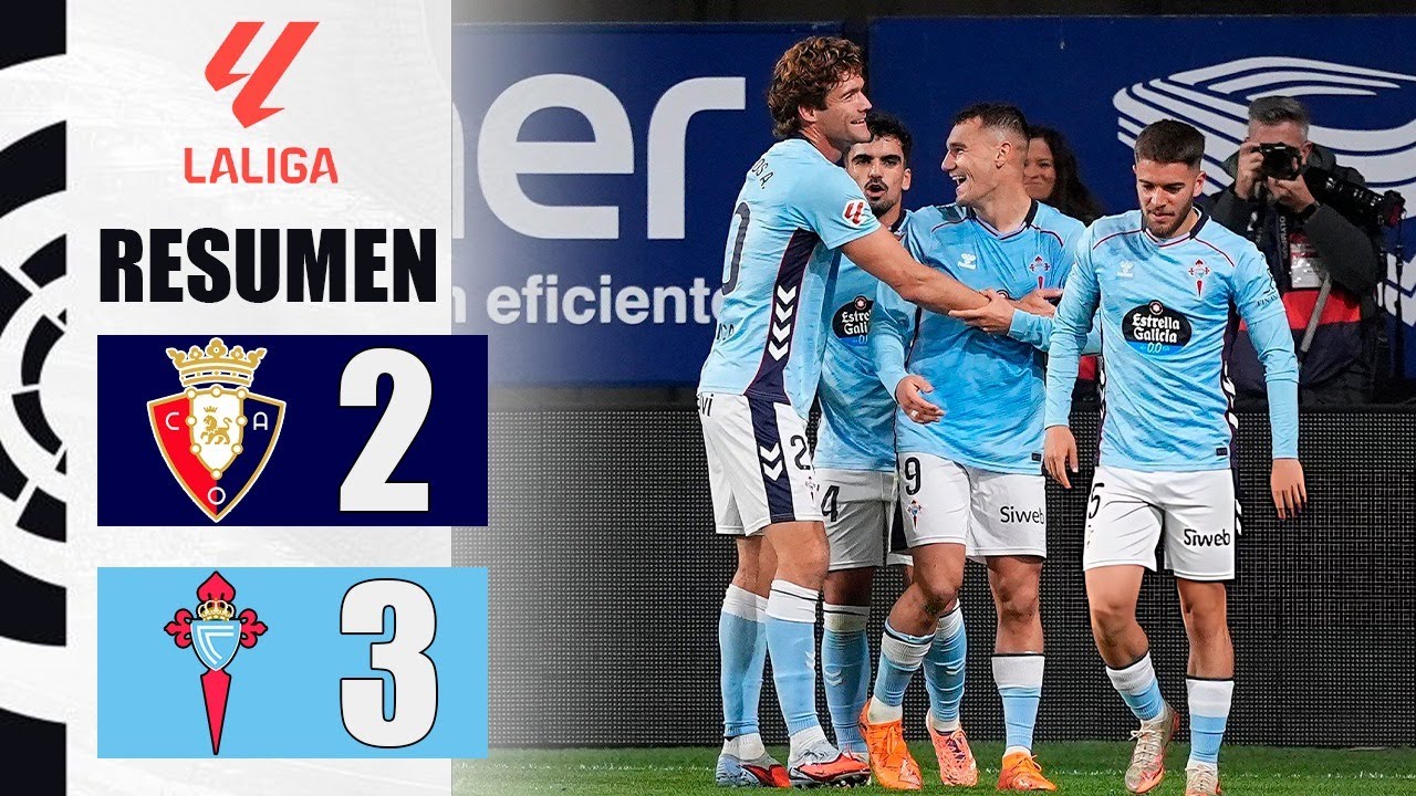Osasuna vs Celta 2-3 | LaLiga 2025/26 ⚽