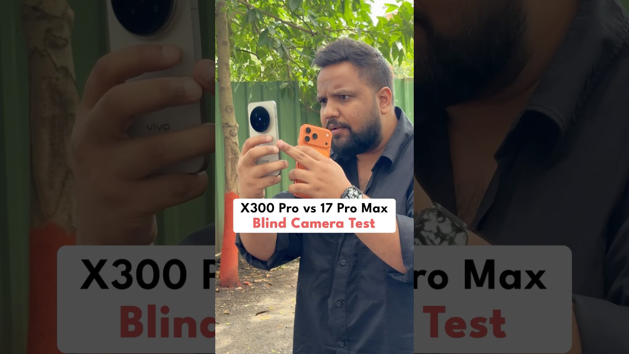 Vivo X300 Pro vs iPhone 17 Pro Max Camera Test 📸