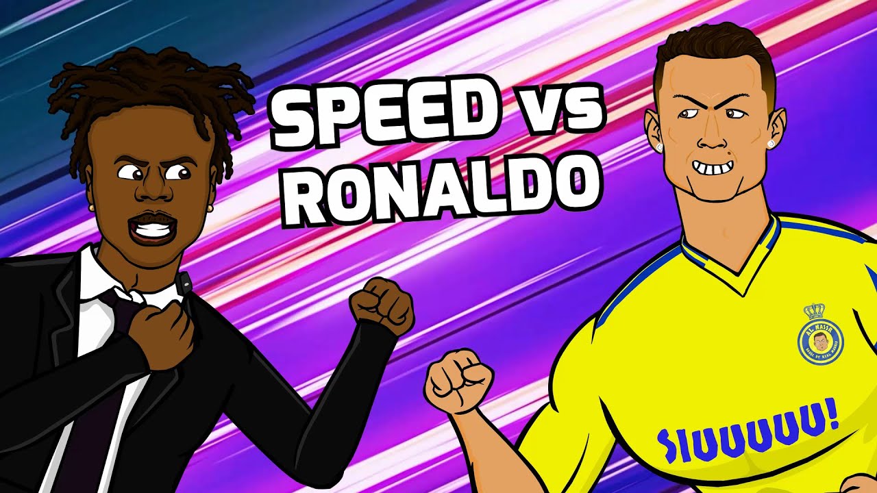 Epic Sprint Race: Speed vs. Ronaldo, Haaland & More! 🔥
