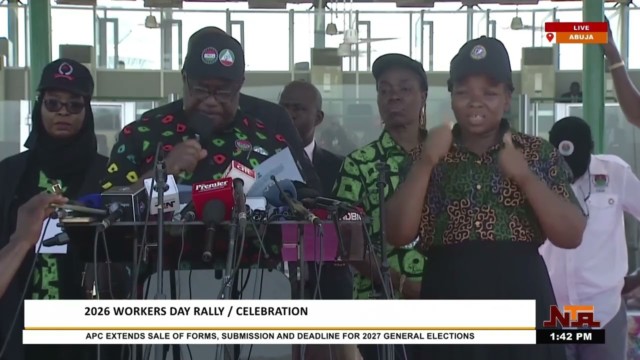 President Tinubu's Speech @ The 2026 Workers Day Celebration | 1 May 2026