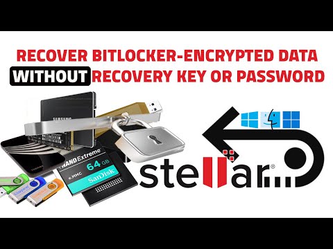 How to Recover Data from BitLocker Encrypted Drive Without Password & Recovery Key Using Stellar App
