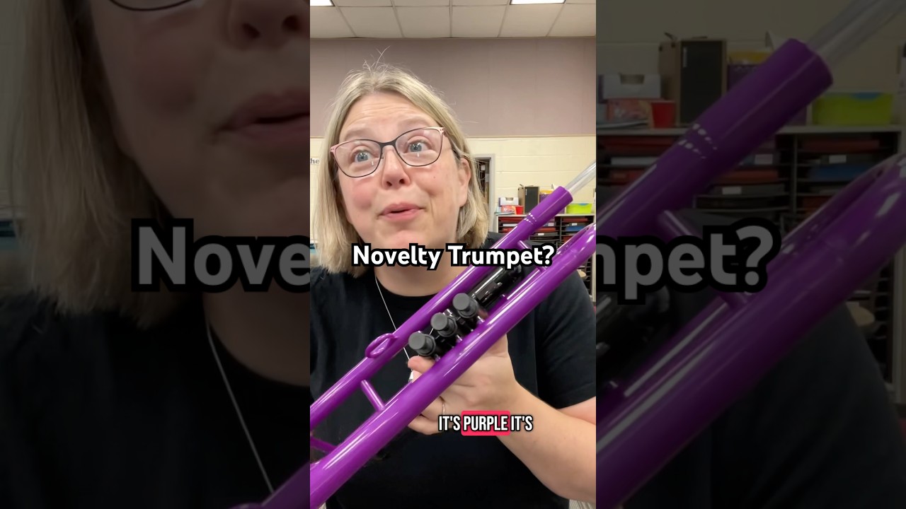 Way cooler than I thought it would be! #novelty #band #banddirector #trumpet #pampet @PAMPET MUSIC
