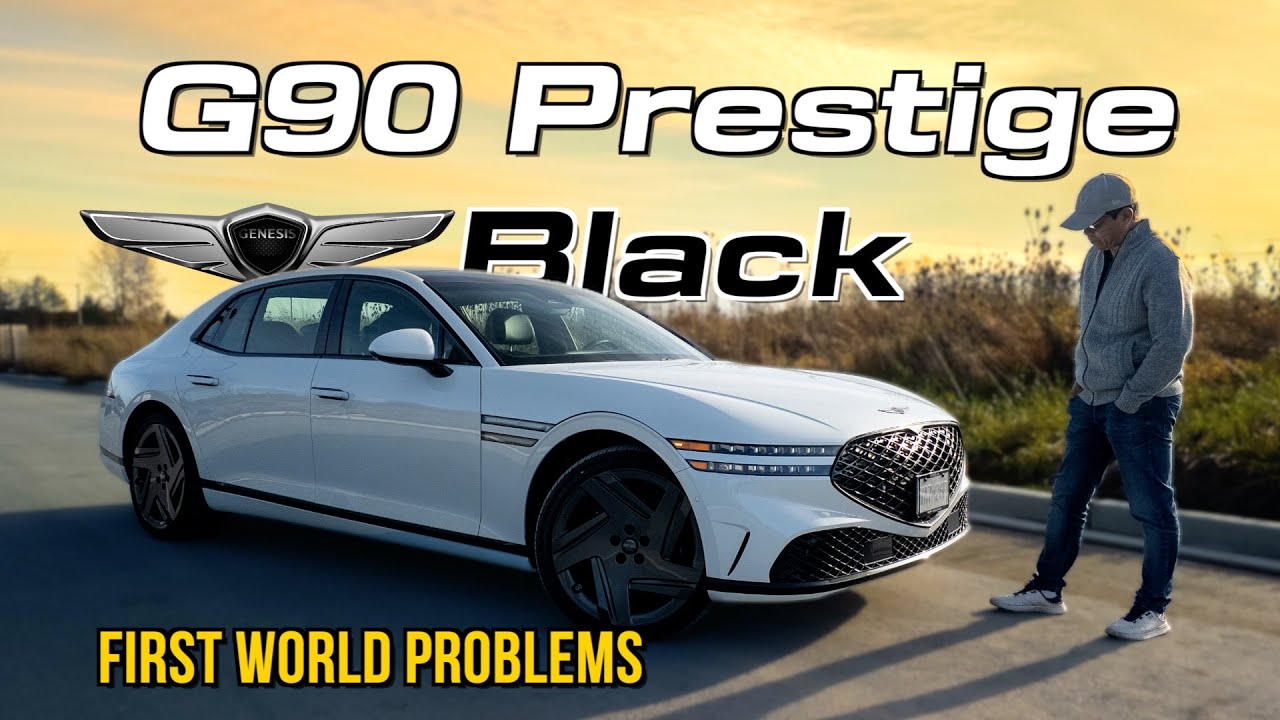 2026 Genesis G90 Prestige Black: Luxurious & Hilarious 🖤