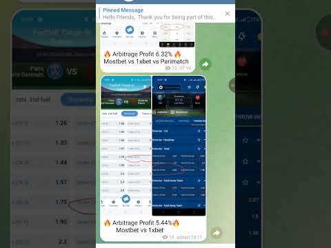 🔥 Arbitrage Profit 5.44% 🔥25/05/25 Paris vs ReimsJoin Telegram @freearbitragee_88