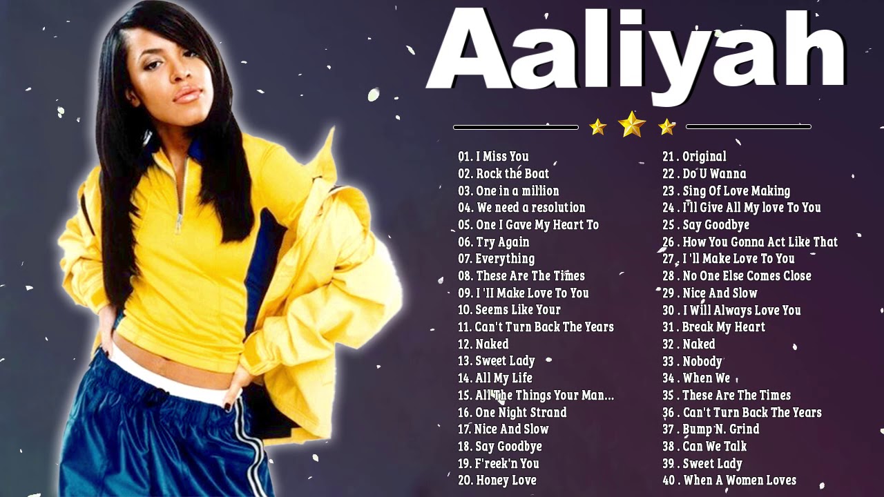 Aaliyah's Top Hits Playlist 🎶