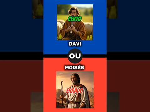 Desafie seu conhecimento com esse quiz bíblico #quizbíblico #quizbiblico