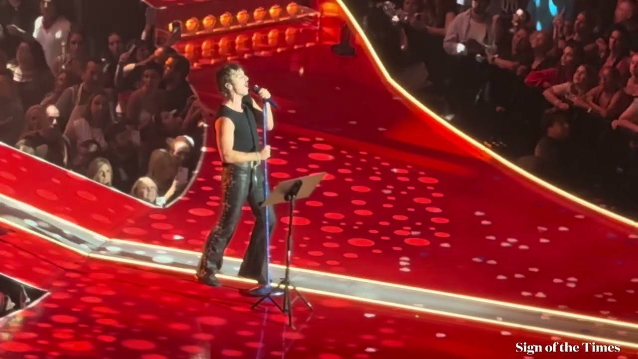 Benson Boone “Sign of the Times” (Harry Styles cover) Madison Square Garden 9-5-25