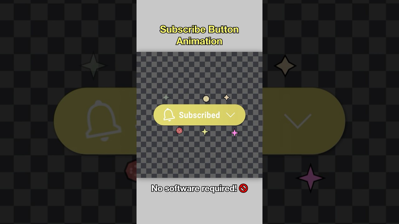 Subscribe Button Animation Guide