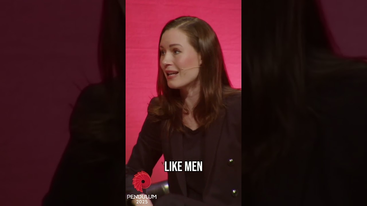 Sanna Marin on Shaping the Future of Leadership 🌍 | Pendulum Summit
