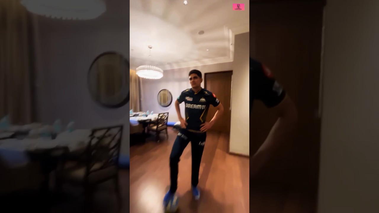 shubman gill hilarious football ⚽ playing viral video | #shubmangill #football #cricket