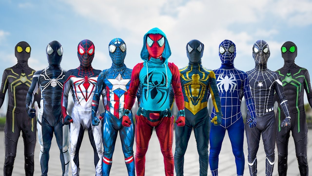 Spider-Man: Into The Spider-Verse (2024) & Deadpool 3: Epic Stunt Highlights 🎬