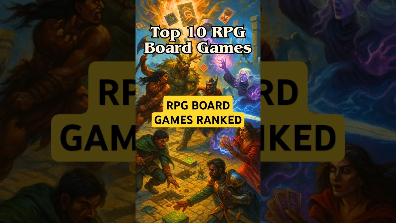 Top 10 RPG Board Games for Epic Adventures in a Single Night 🎲
