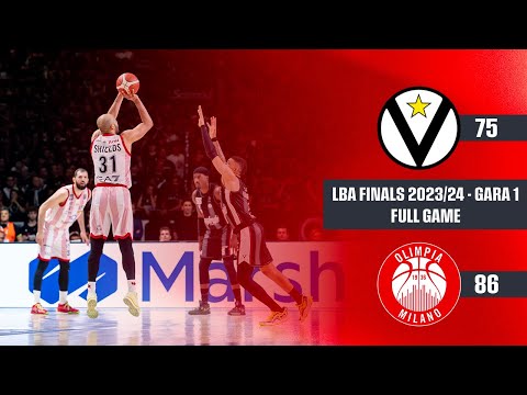 Finale Scudetto 2023-24 Virtus Bologna - Olimpia Milano G1 (FULL GAME)