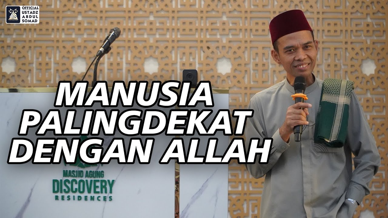Manusia Dekat Allah & Wakaf untuk Pesantren 📿