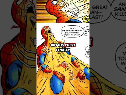 Sandman Fills Spider-Man And Kills Him Horrifically😡|#spiderman #marvel #comics #sandman #comicbooks