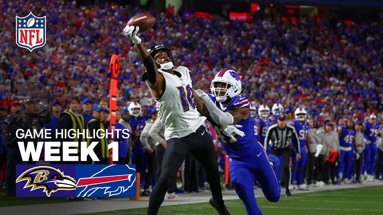 Ravens vs Bills Week 1 NFL Highlights ๐