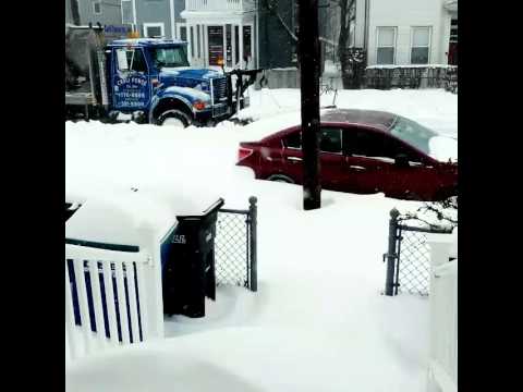 Boston's First Snowstorm 2015 ❄️