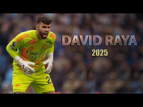 David Raya Insane Reflex Saves & Pass, Ball Playing Skills 2025