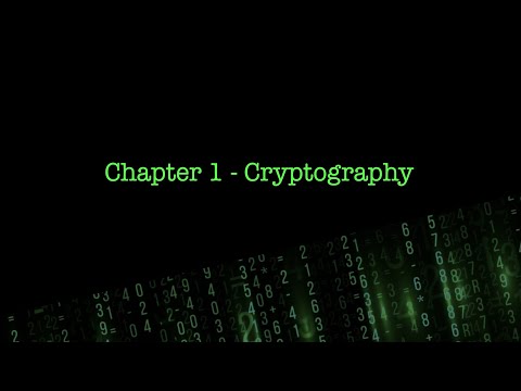 [Chapter 1] Cryptography