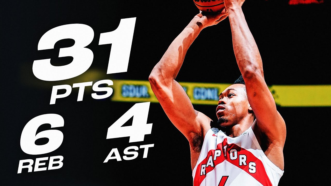 Scottie Barnes Dominates with 31 Points in Raptors' Win Over Brooklyn π