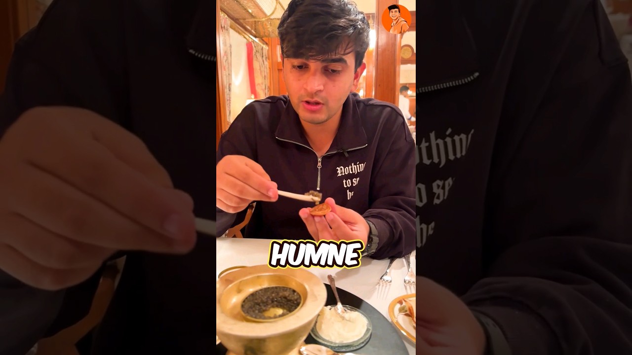Rs33,000 Caviar: A Culinary Experience