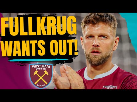 Fullkrug Submits Transfer Request To Leave West Ham In January?
