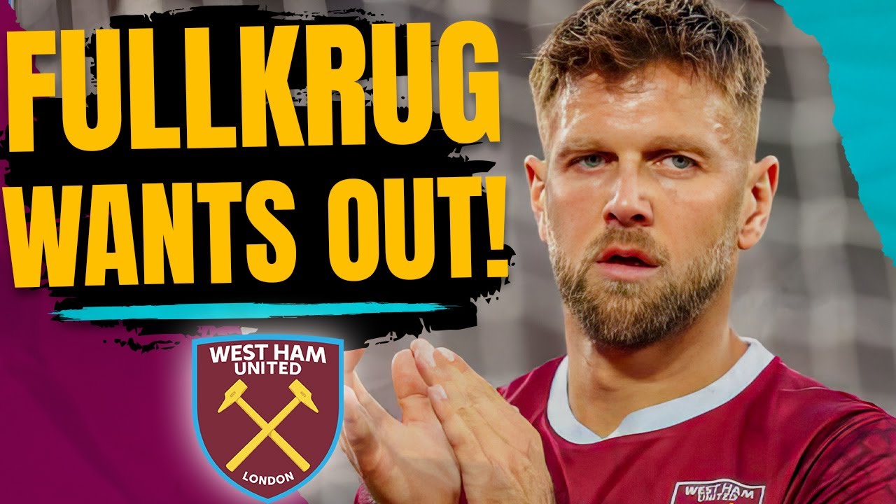 Fullkrug Submits Transfer Request to Leave West Ham in January