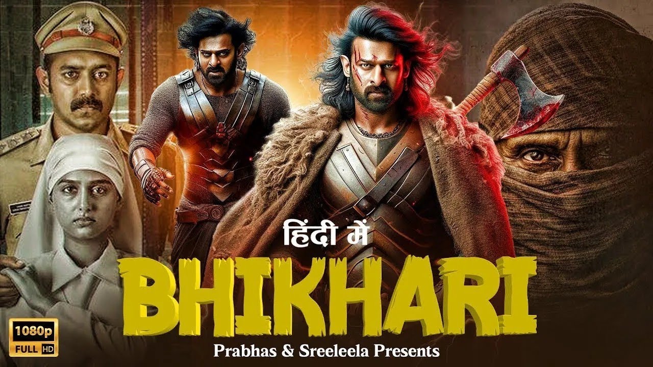Bhikhari 2025 Full Movie | Prabhas & Sreelila 🎬