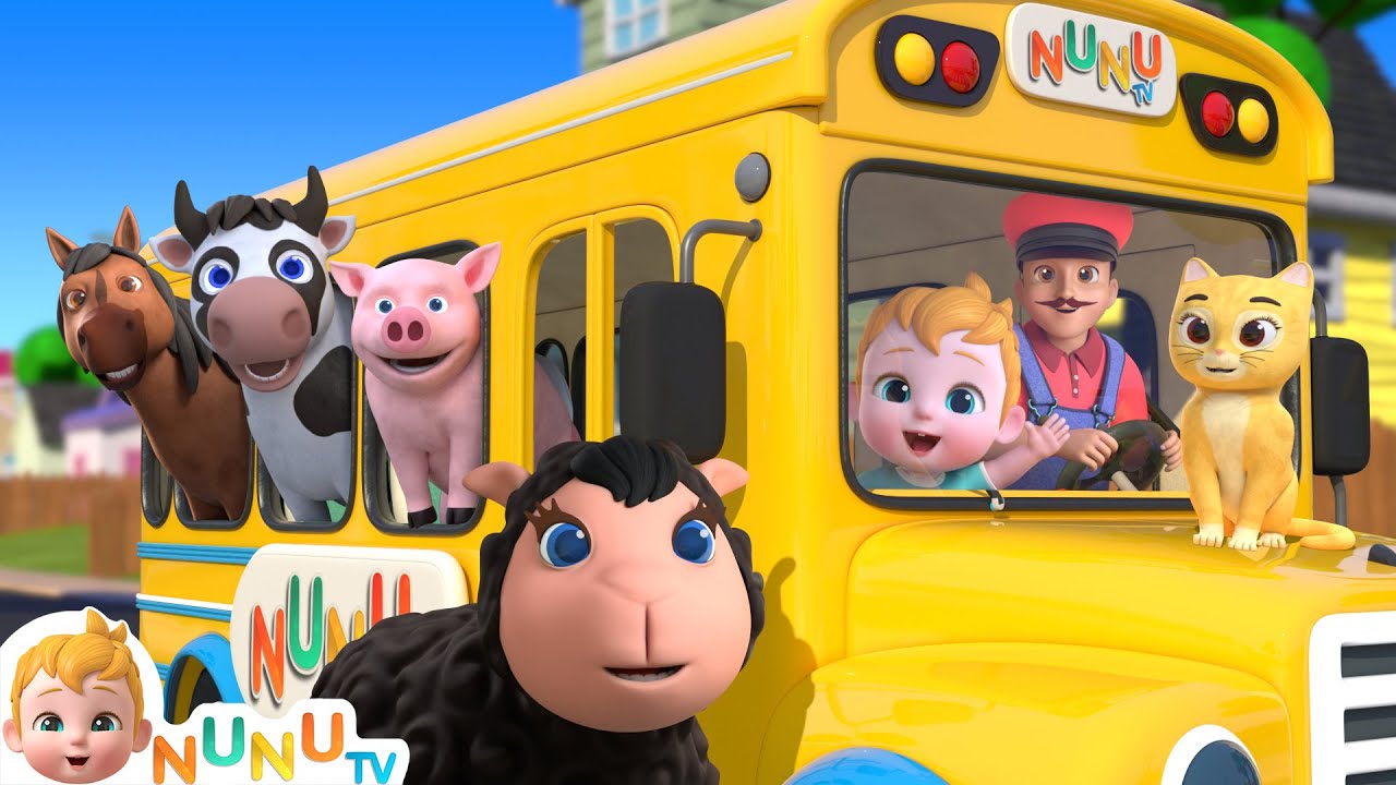 Wheels on the Bus & Animal Songs for Toddlers 🐾