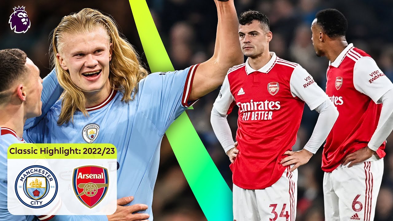 De Bruyne's Brilliant Double 🔥 | Man City Dominates Arsenal 4-1 | Premier League Highlights 2022/23