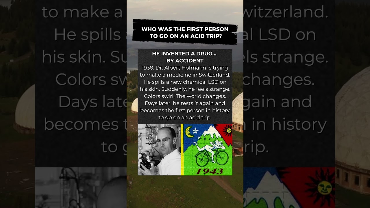LSD's Accidental Discovery by Dr. Hofmann 🧪