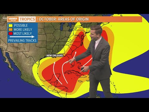 Tropics could become more active in October as busy hurricane season 2020 continues