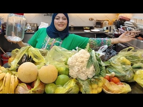 تفريزات شهر رمضان 2026💪شهر 11 روتين من اول الفجر لاخر اليوم بره وجوه البيت👌خضار وفاكهه الاسبوع