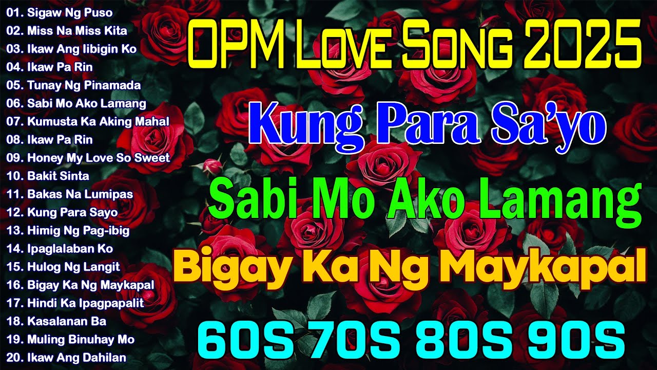 Timeless Tagalog Love Songs Medley 🌹 | Classic Pinoy Love Hits from the 70s-90s