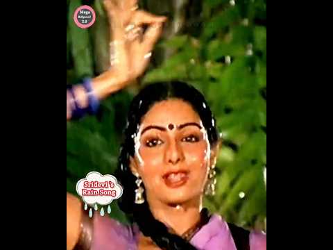 Jhan Jhan Na Payal #Sridevi #RajeshKhanna #Rain Song #MegaBollywood2.0