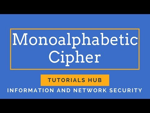Monoalphabetic Cipher | INS | (Eng-Hindi)