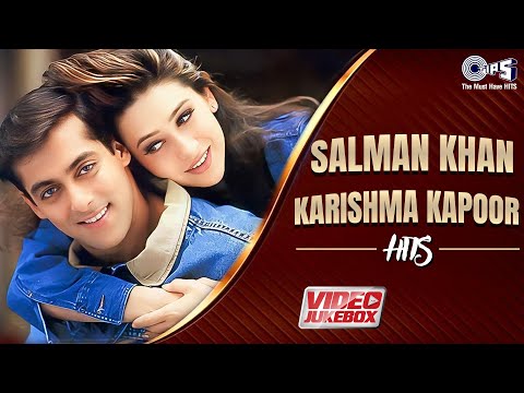 Salman Khan Karishma Kapoor Songs | Video Jukebox | 90s Hits Hindi Songs | Romantic Love Songs
