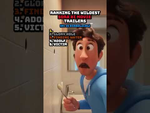 Ranking Wildest Sora AI Movie Trailers ๐ฅ