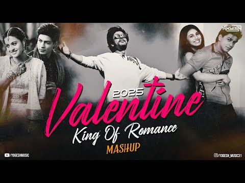 SRK Valentine Mashup 2025 | Yogesh Music | 90s Mashup | Nonstop Jukebox