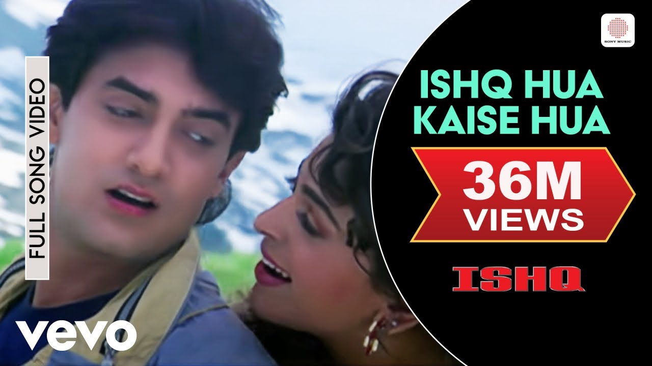 Ishq Hua Kaise Hua Full Video 🎶 Aamir Khan & Juhi Chawla's Romantic Classic