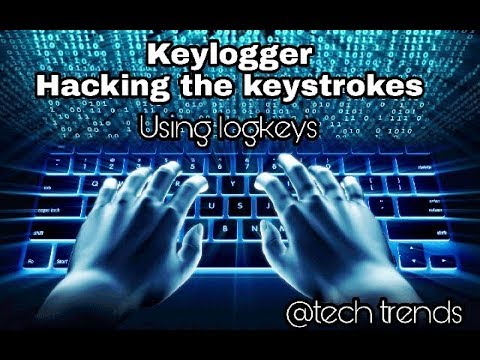 how to install and use logkeys(black hat)